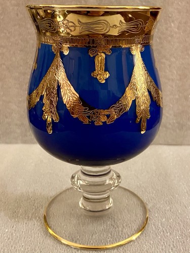 Bicchiere cristallo blue - cristallo,