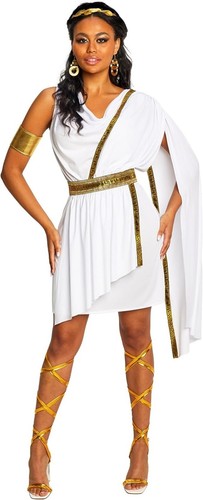 Costume donna toga bianca - , s