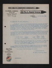 AMBURGO, lettera 1911, W