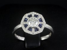 Bellissimo anello zaffiro