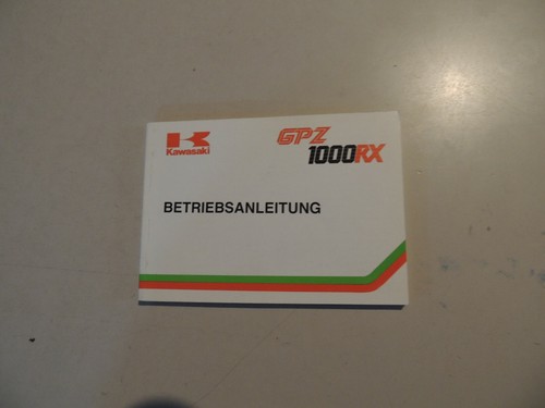 Kawasaki gpz 1000 - kawasaki, rx