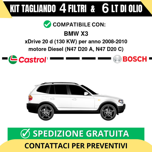 Tagliando per bmw - per, xdrive