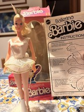 Barbie ballerina pink card - barbie,