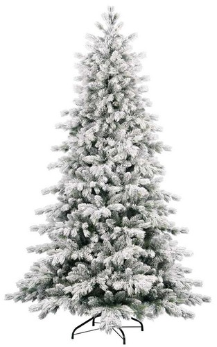 Albero natale innevato 210 - albero,