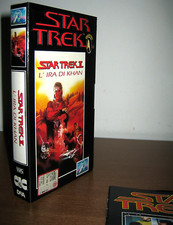 VHS FILM STAR TREK II L'Ira di