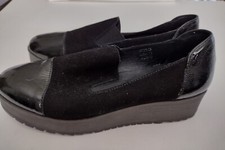 Alesya Black Suede & Patent