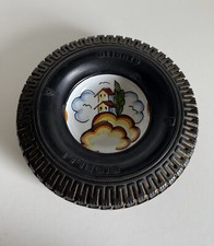 RARO POSACENERE PUBBLICITARIO PIRELLI GOMMA E CERAMICA A. CORRADINI PISA VINTAGE