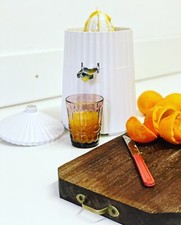 Alessi – Spremiagrumi elettrico Plissè bianco