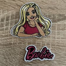 2 Patch Toppe Barbie Termoadesive