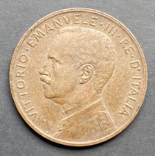 2 CENTS 1908 ITALY ON PRORA