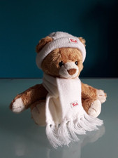 "TRUDI", peluche Orso, colore marrone chiaro e beige , altezza 26 cm.