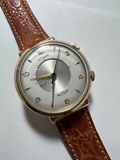 Orologio sveglia da polso Jaeger-Le Coultre oro 14k Y Memovox - cassa rara e corone JLC!