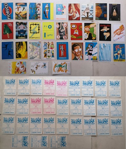 Panini fiorucci stickers - panini,