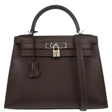 Borsa a mano Hermes Chocolat