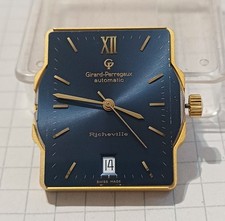 GIRARD PERREGAUX 2200-216 RICHEVILLE AUTOMATIC MOVEMENT with BLUE DIAL - watch
