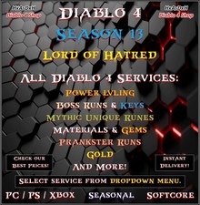 Diablo stagione - ✨diablo, 4✨stagione