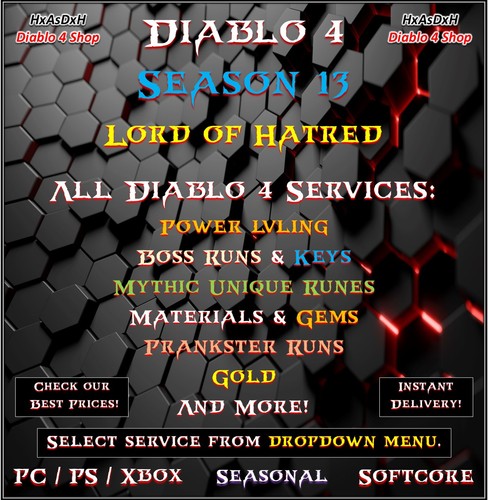 Diablo stagione - ✨diablo, 4✨stagione
