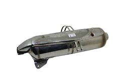 MARMITTA APRILIA SCARABEO 400 2006 2011 PROTEZIONE SCARICO TERMINALE DANNEGGIATA