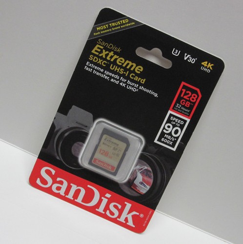 Scheda sandisk 128 fs - sd,