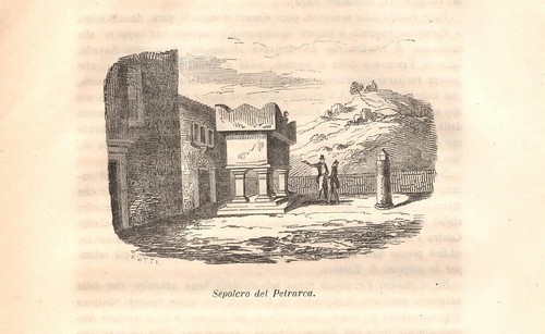 Arqua petrarca tomba del - petrarca,