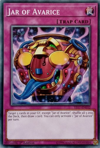 Ys17 en032 jar avarice - jar, of