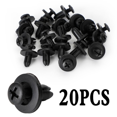 20x 6mm fissaggio carena clip - fissaggio,