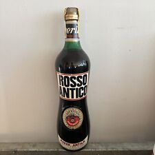 VINTAGE ANNI 70-80 BOTTIGLIA LIQUORE ROSSO ANTICO ORIGINALE DA COLLEZIONE