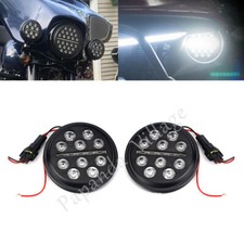 Coppia fari tondi 4,5" led