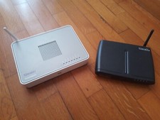 Modem Router Tiscali Thomson TG784 + Tiscali Thomson ST585 v6