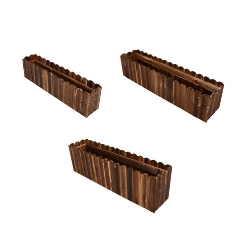 Vaso fiori legno - da,