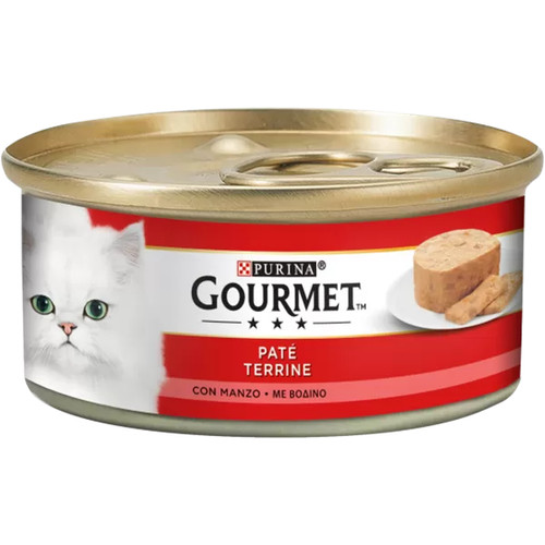 Gourmet gatto patè - patè, manzo