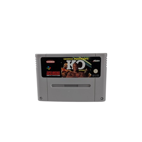 Snes pal boxe di - -, george