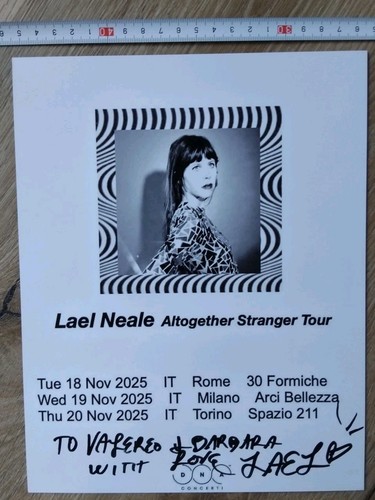 Lael neale signed photo - lael,