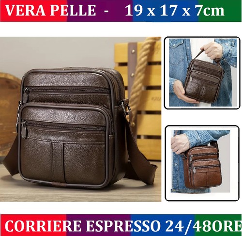 Borsello uomo tracolla vera - uomo,