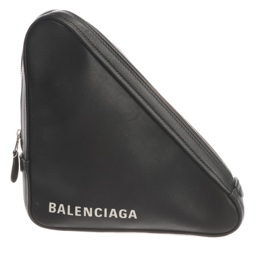 Balenciaga triangle clutch - triangle,