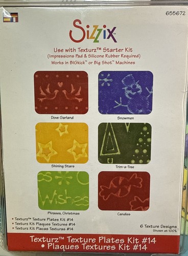 Sizzix texturz starter - texturz, kit