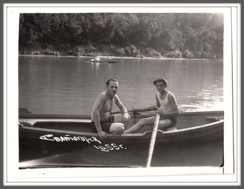 1955 beach boat canottaggio - 1955,