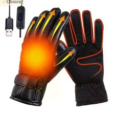 Guanti Riscaldati Touchscreen Termici Da Moto Per Sport-Unisex 