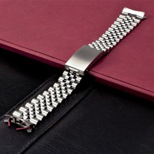 Bracciale in acciaio stile Jubilee compatibile con Rolex Datejust
