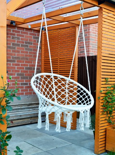 Sedia sospesa tessuto stile - sedia,