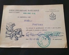 Brevetto  Scout del 1964
