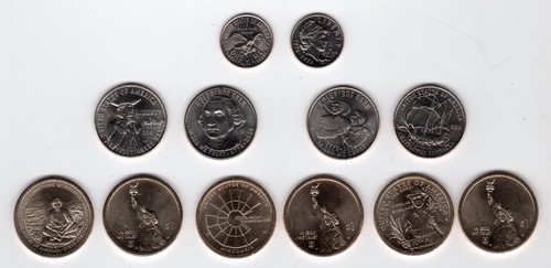 Usa semiquincentennial dollar - semiquincentennial,