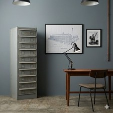 Schedario Industrial Vintage