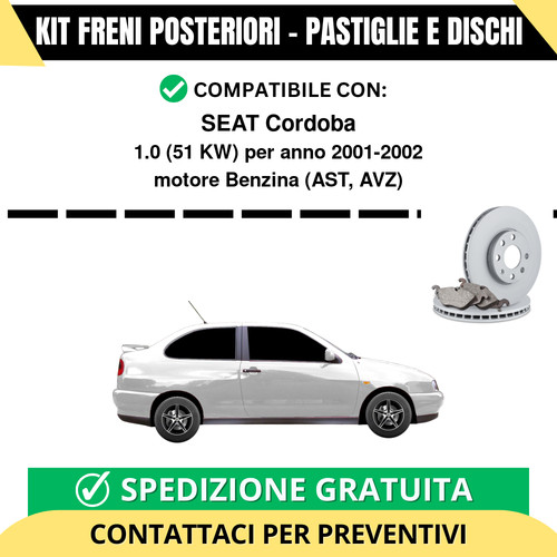 Kit freni posteriori - freni,