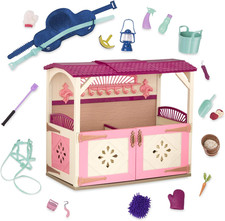 - Horse Battat-Set Equitazione 35,6 Cm, Accessori per Bambole E Vestiti 3 Anni i