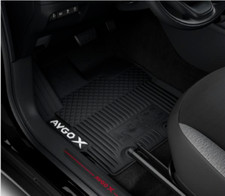 KIT 4 TAPPETINI 4 STAGIONI GOMMA TOYOTA AYGO X ACCESSORIO ORIGINALE PW2100H016