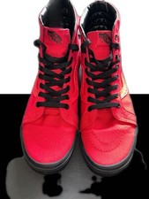 Vans Converse Red High Tops