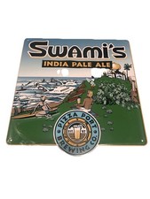 Insegna Latta Metallo Pizza