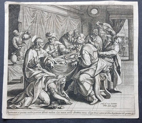 Stampa antica gesù vos - de,