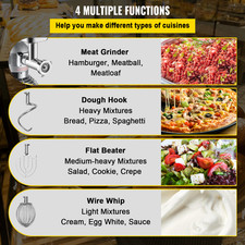 VEVOR 2in1 Impastatrice